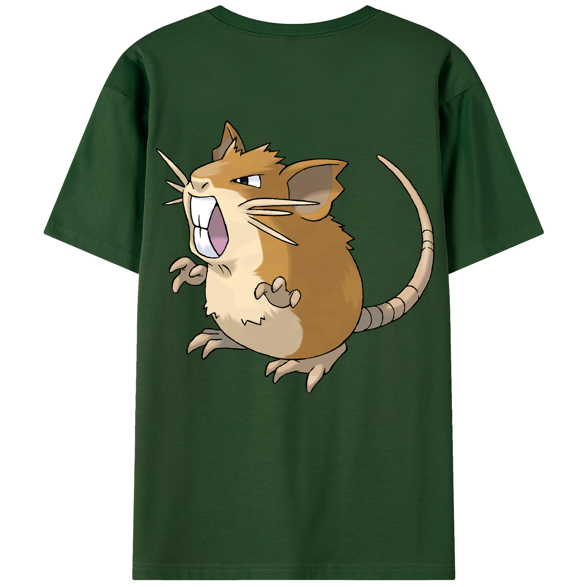 （画像用） ポケットモンスター Pokémon 綿100％半袖Tシャツ（背面プリント）